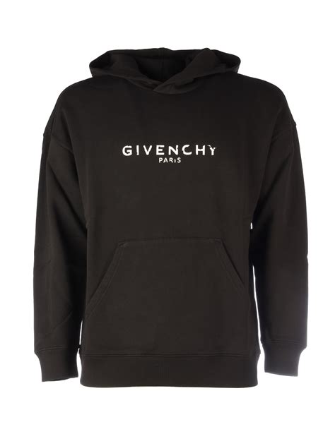 felpa logo hoodie givenchy|Hoodie in felpa with GIVENCHY logo .